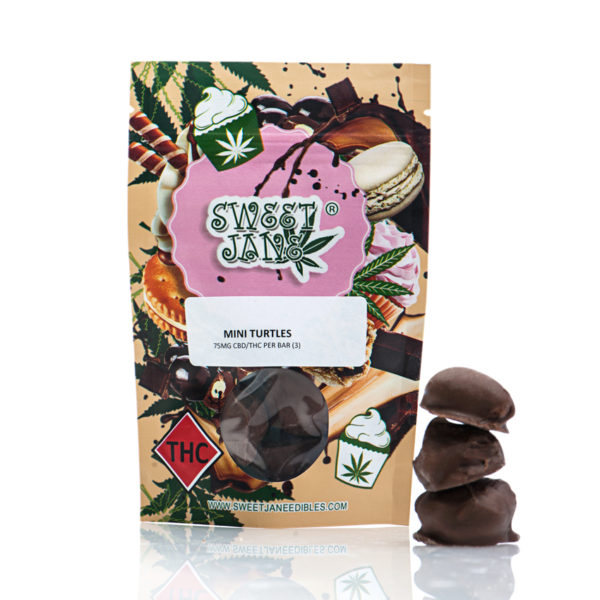Indulge in Sweet & Salty Mini Turtles with Cannabis Infusion