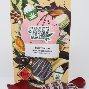 Sweet on You Dark Chocolate Covered Oreos | 75mg THC
