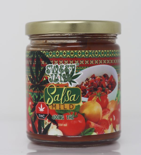 Sweet Jane Edibles' THC Infused Salsa | 400mg THC per Jar