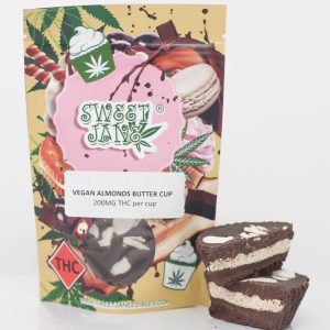 Experience Bliss with Vegan Almond Butter THC Cups
