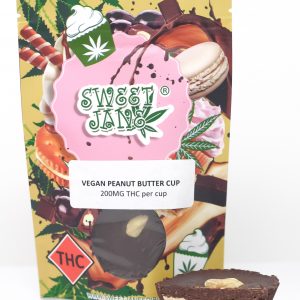 Indulge Responsibly with Vegan Peanut Butter THC Cups