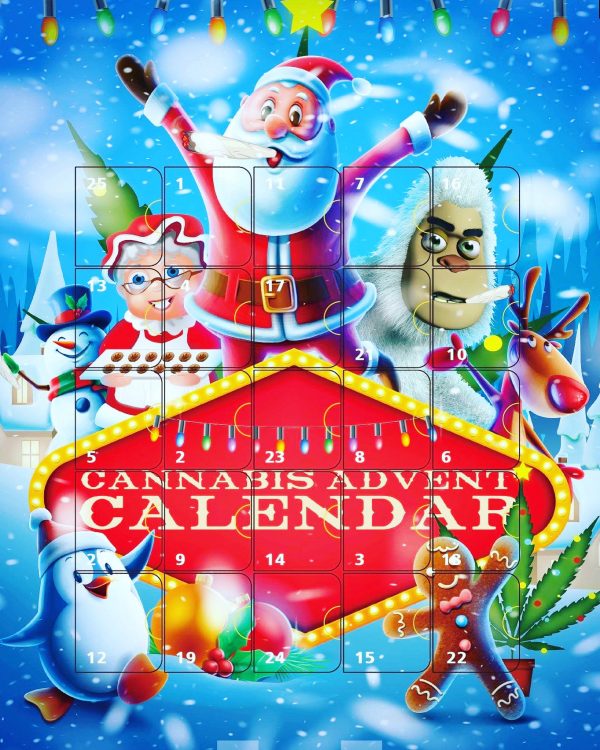Christmas Edibles Advent Calendar | Sweetjaneedibles.com