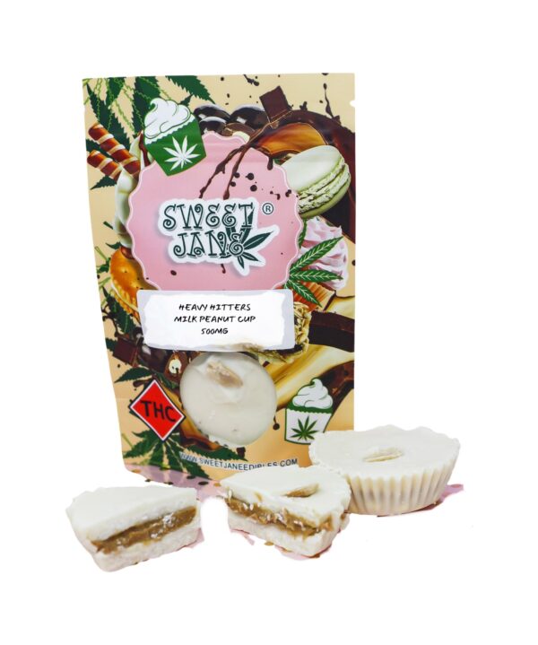 Heavy Hitter White Chocolate Peanut butter Cup | Sweet Jane