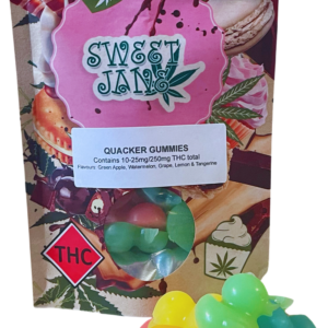 Quackers THC Gummies | Sweetjaneedibles.com
